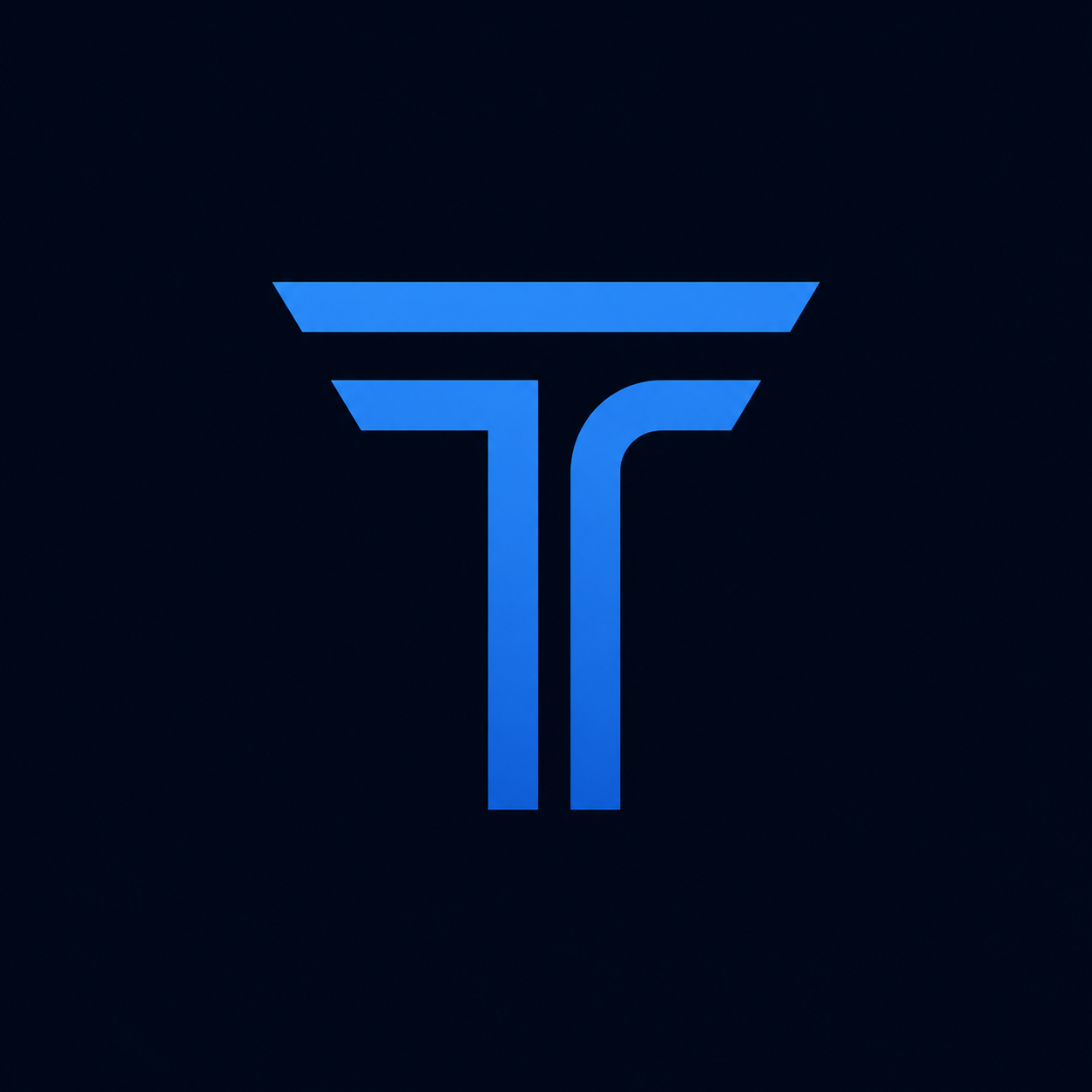 T logo